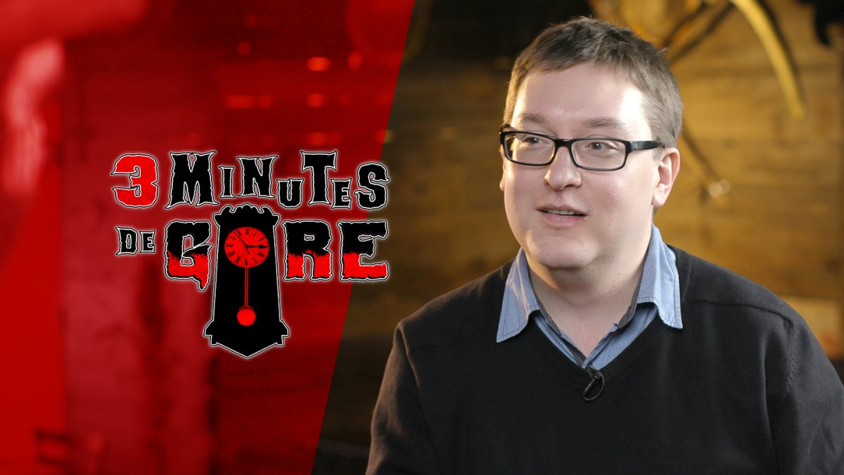 [3 minutes de gore] Gore, pornographie et fluides corporels avec Éric