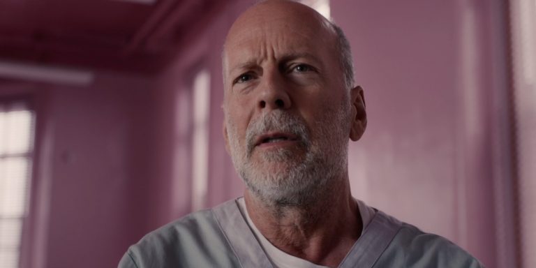 Bruce Willis as The Overseer in Glass