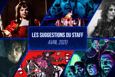 suggestions du staff avril 2020