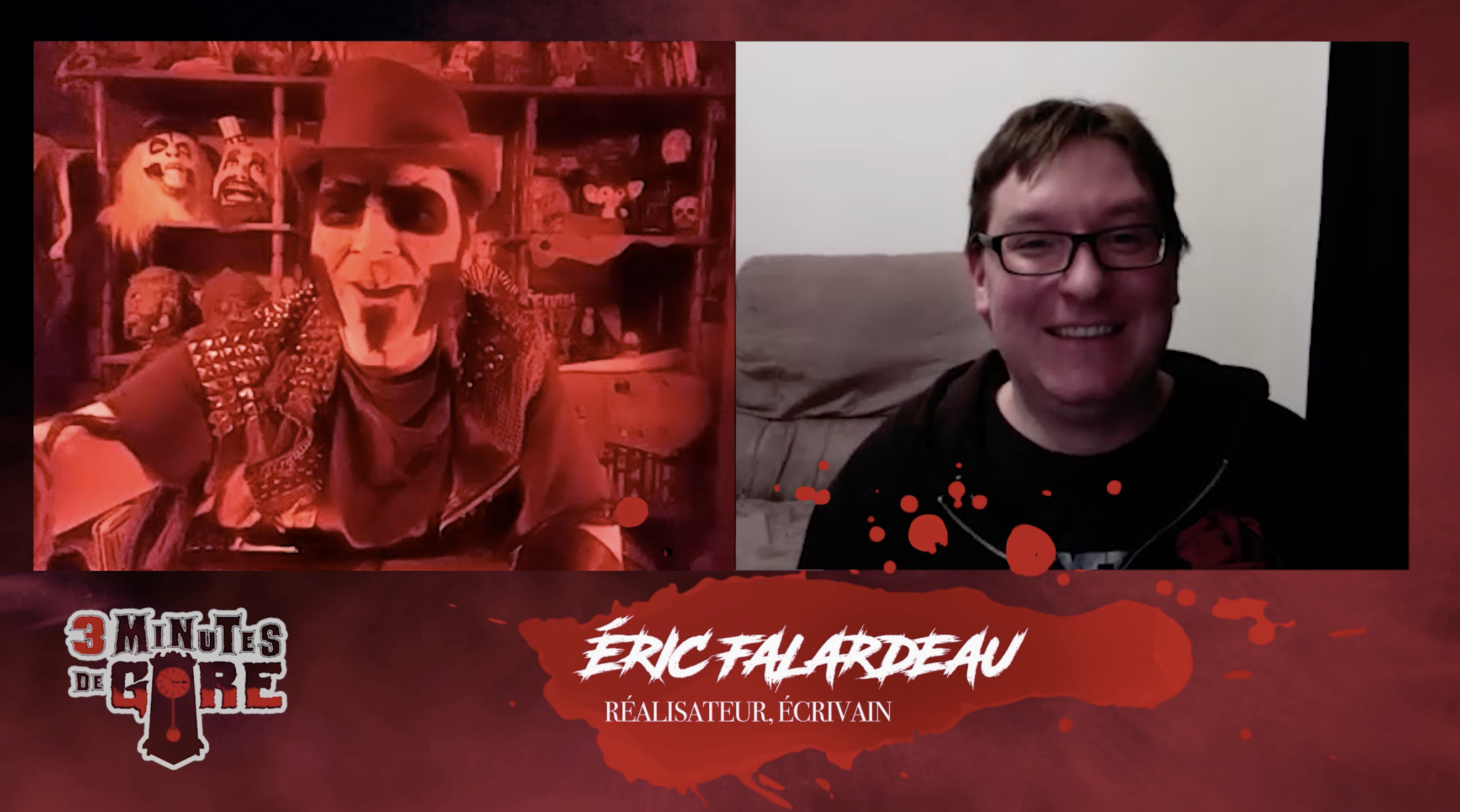 [3 minutes de gore Spécial quarantaine] Éric Falardeau et Under the Bed