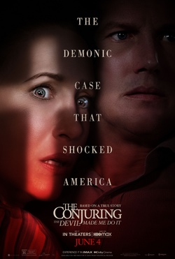 The Conjuring the devil Made me do it affiche folm
