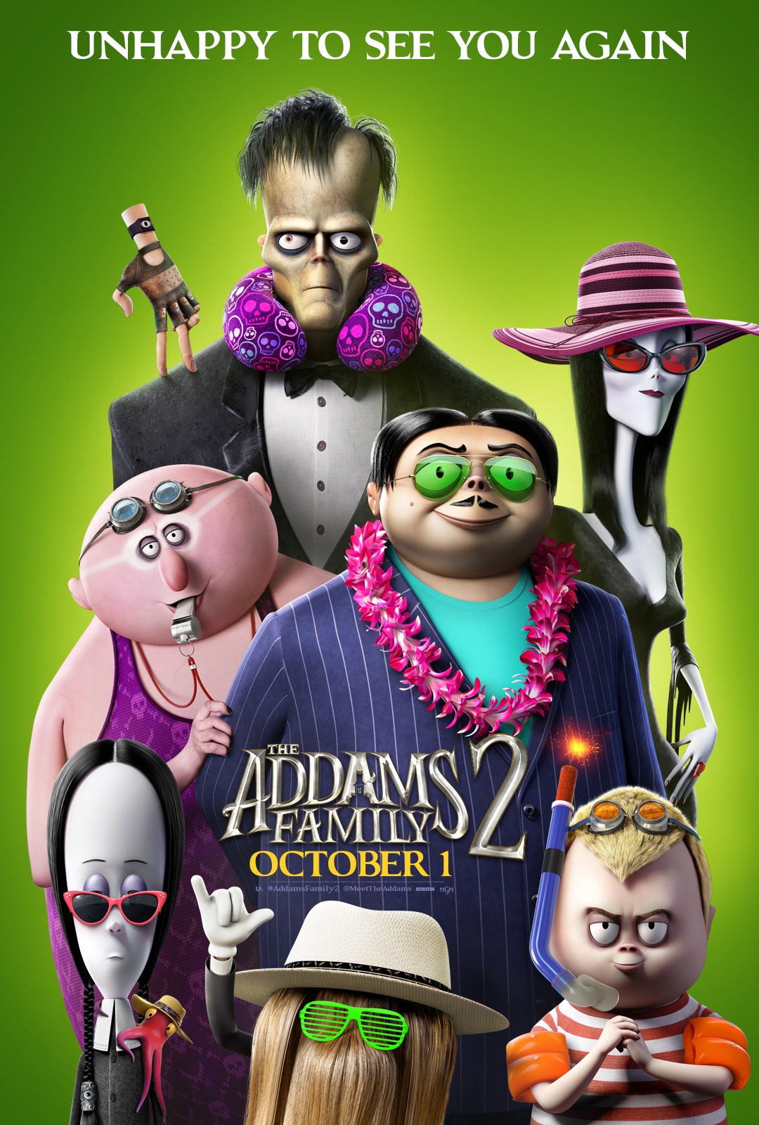 addams familly 2 affiche