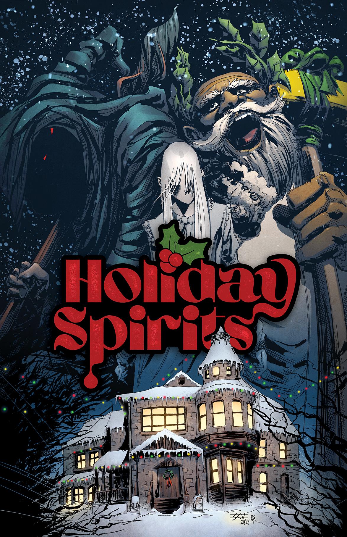 holiday spirits comic
