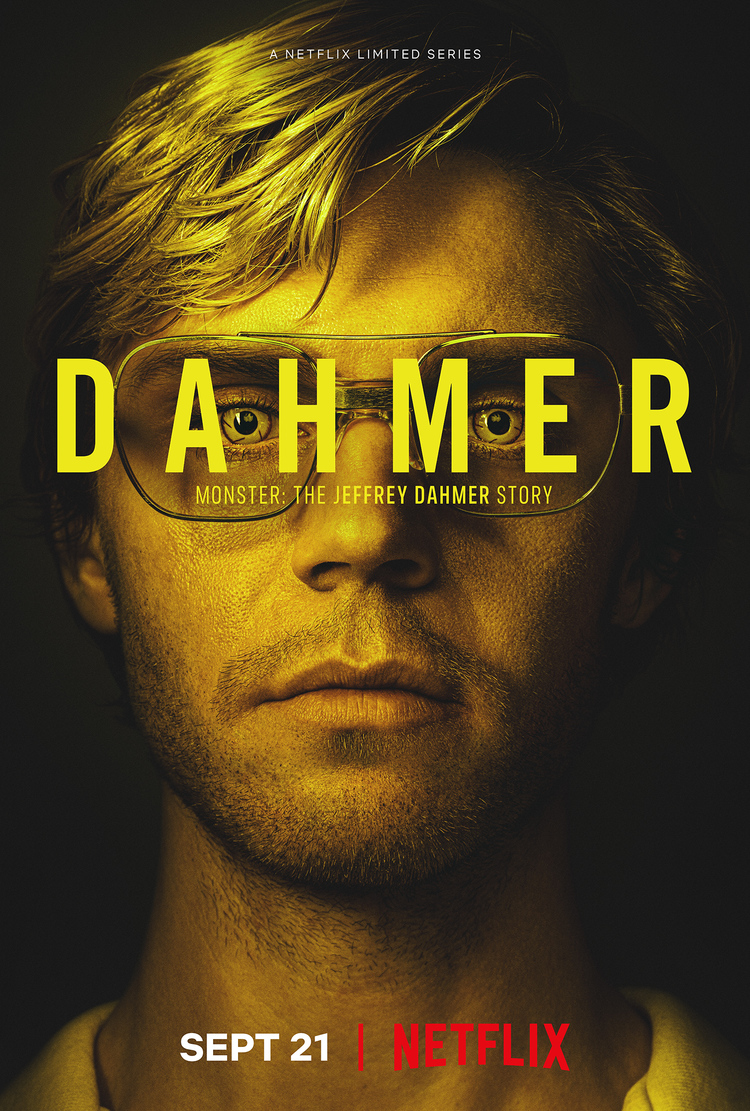 DAHMER - Monster: The Jeffrey Dahmer Story affiche série Netflix
