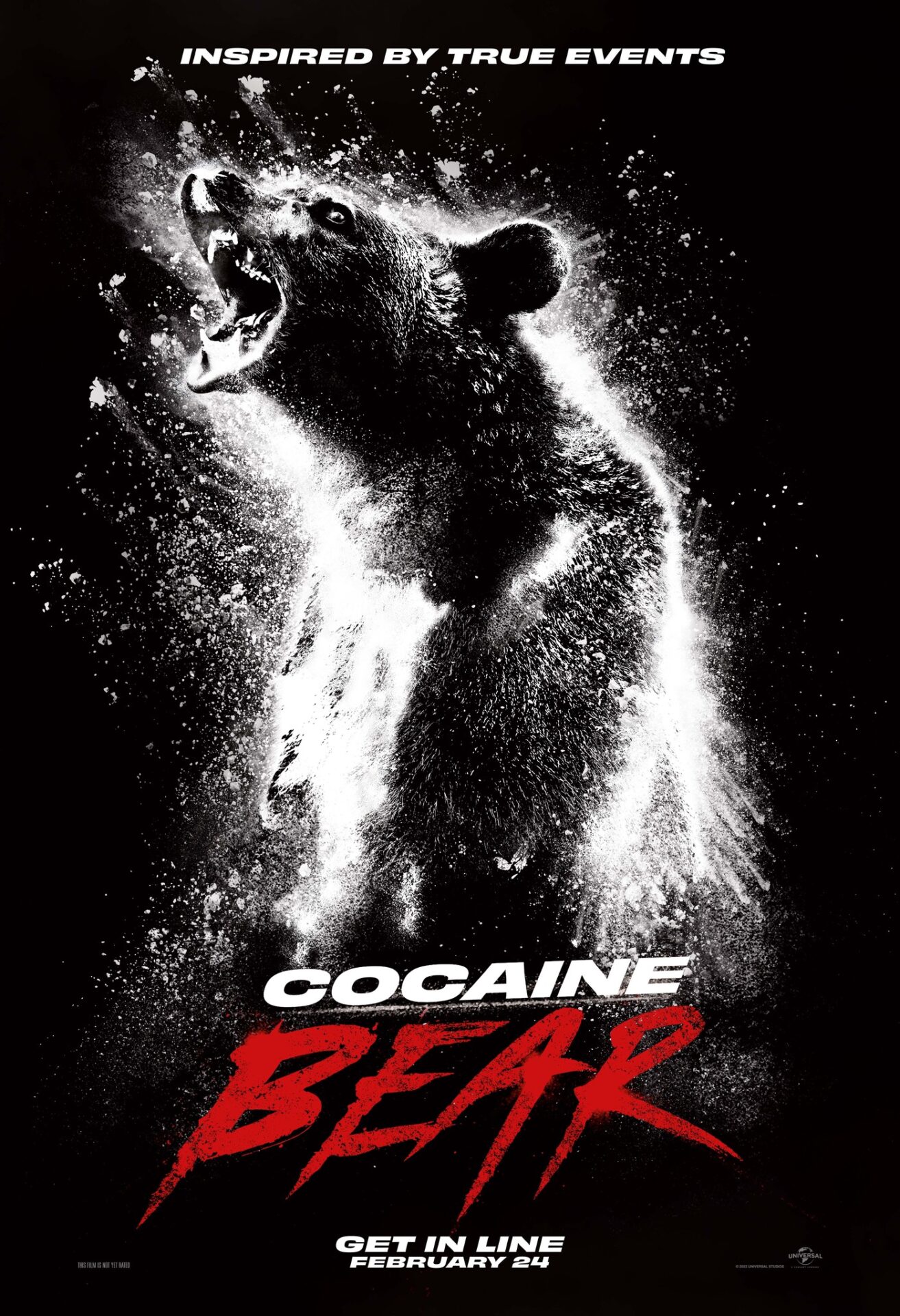 Cocaine Bear affiche film