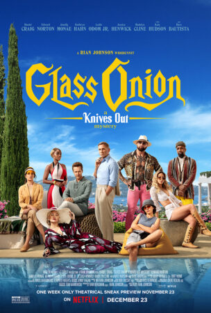 Glass Onion A Knives Out Mystery affiche film
