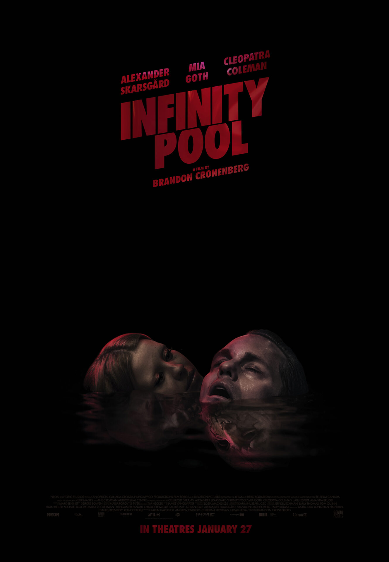 INFINITY POOL Poster ENG