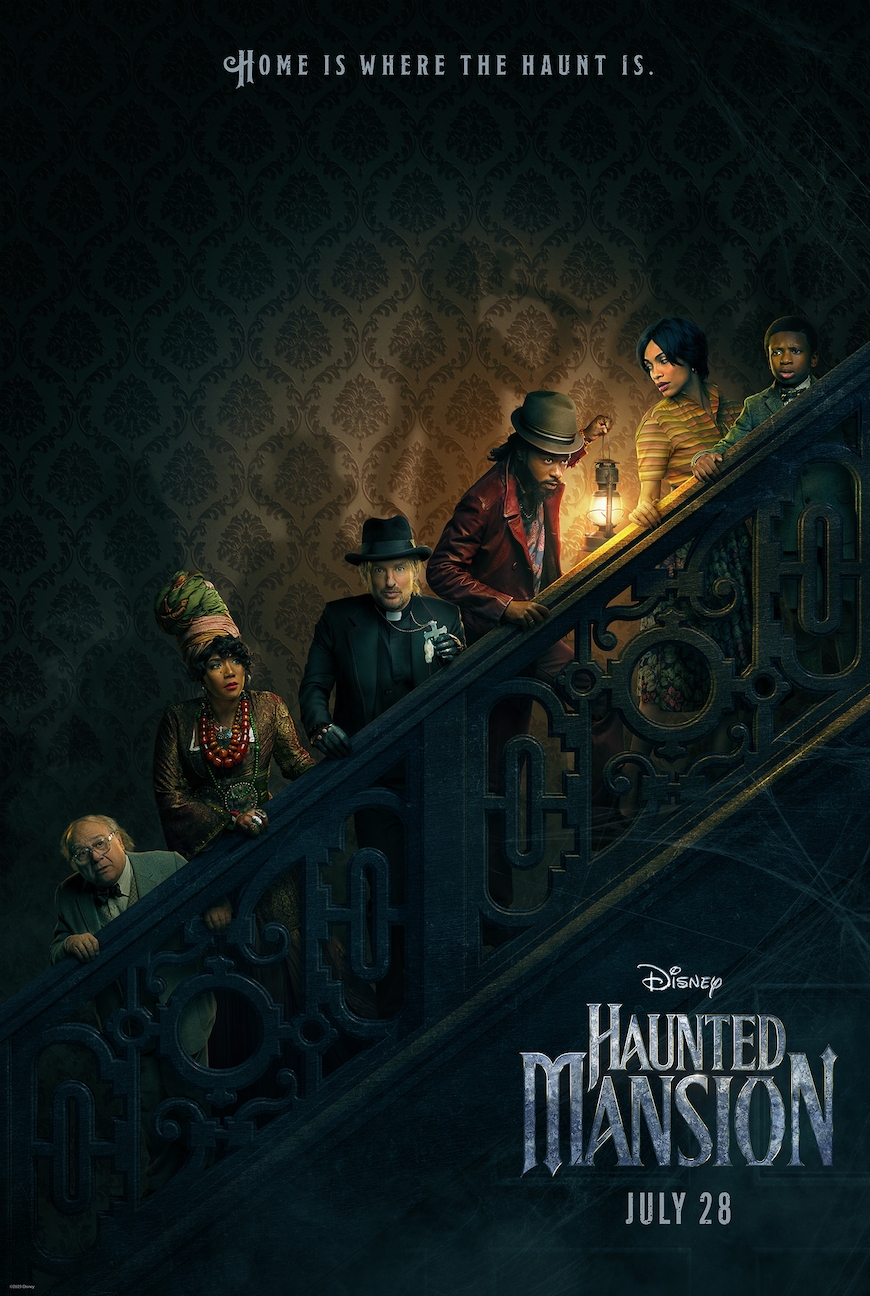 Haunted Mansion affiche film