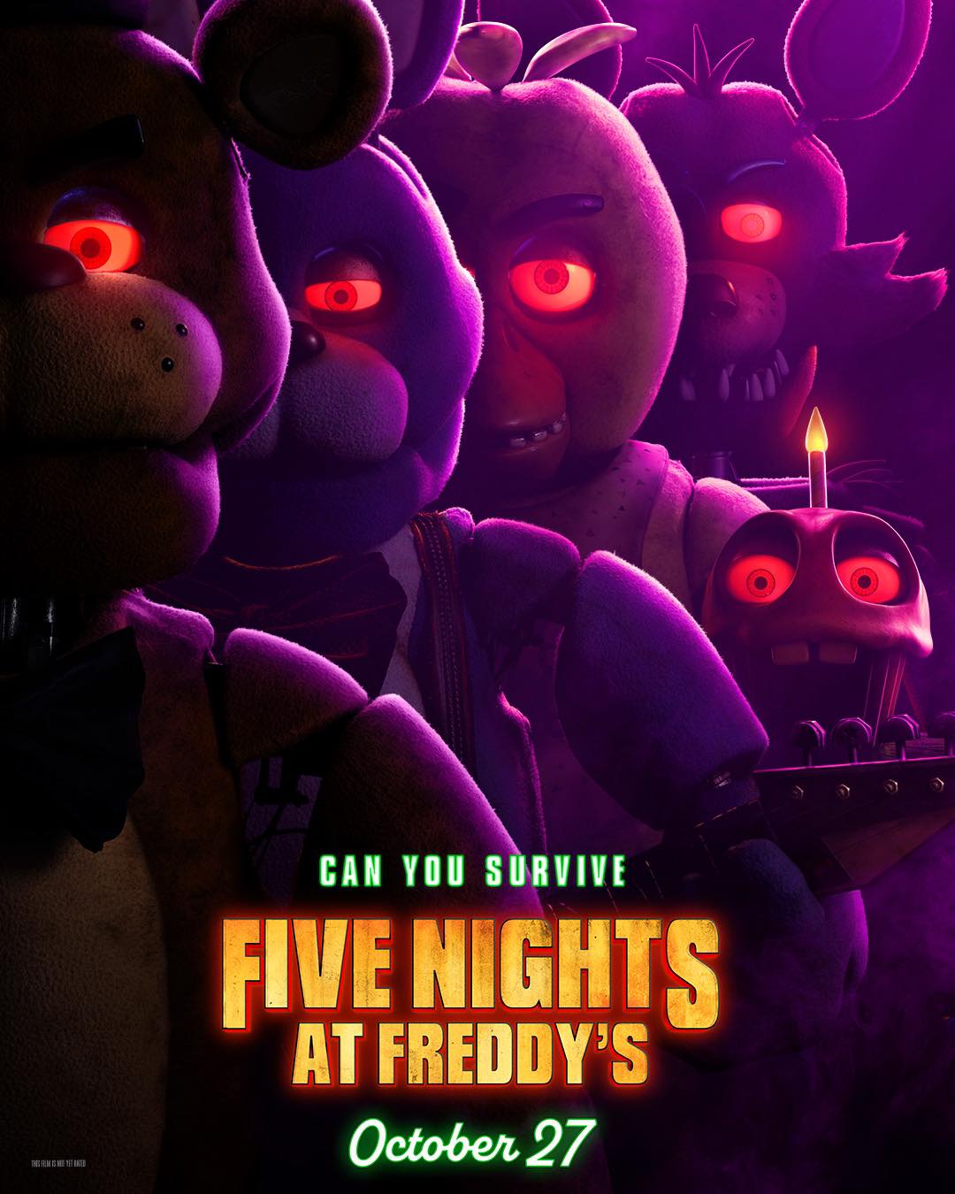 Five Nights at Freddy’s affiche film