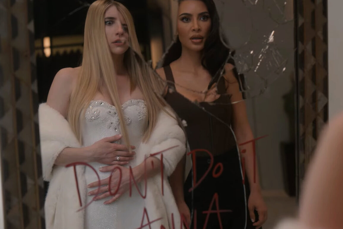 American Horror Story Delicate Official Trailer Emma Roberts Cara Delevingne Kim Kardashian 1 17 screenshot